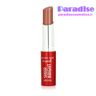 رژ لب جامد گلدن رز GOLDEN ROSEمدل Sheer Bright کد 104