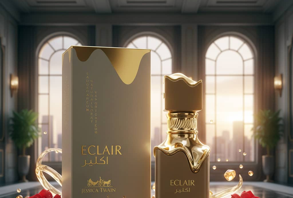 عطر  زنانه جسیکا تواین مدل اکلایر با رایحه شیرین حجم 35 میلی‌لیتر