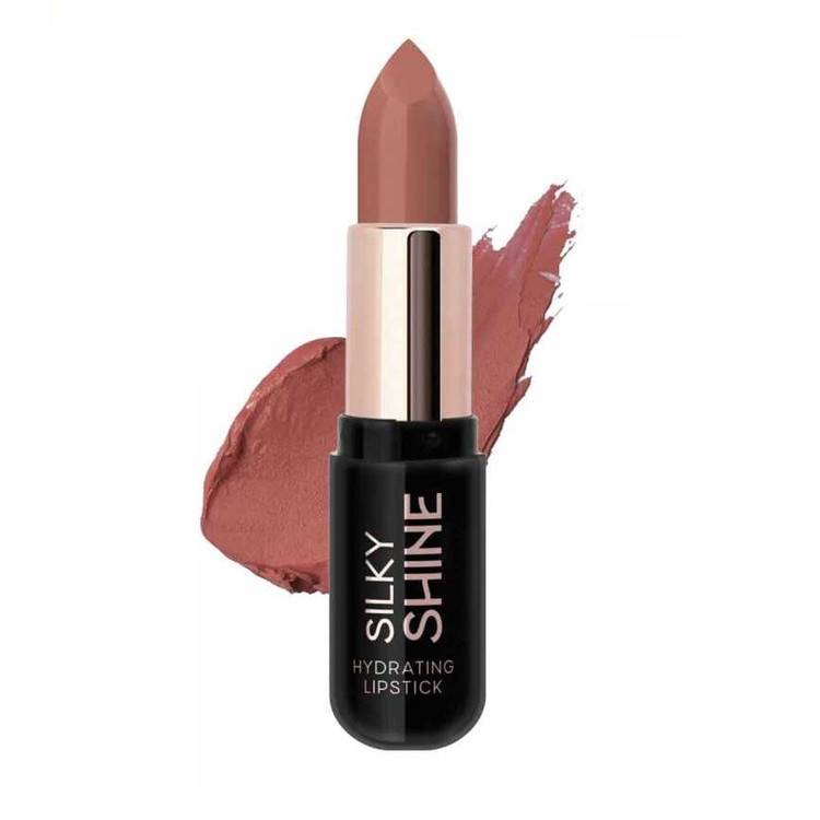 رژ لب جامد سیلکی GOLDEN ROSE گلدن رز کد 205 SILKY SHINE