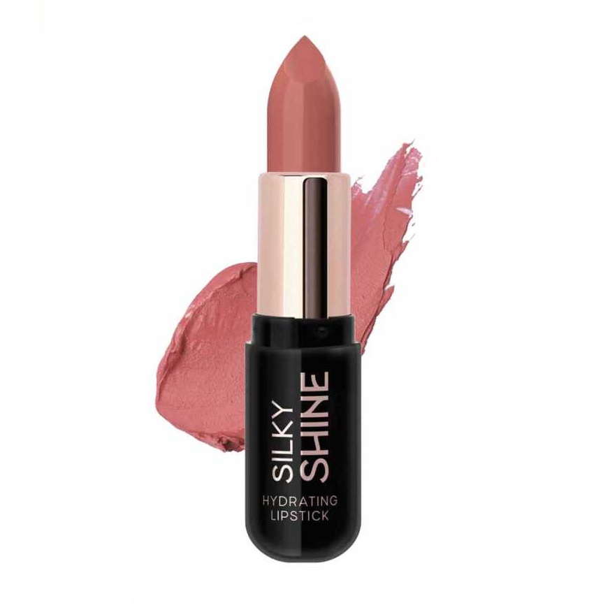رژ لب جامد سیلکی GOLDEN ROSE گلدن رز کد 206 SILKY SHINE