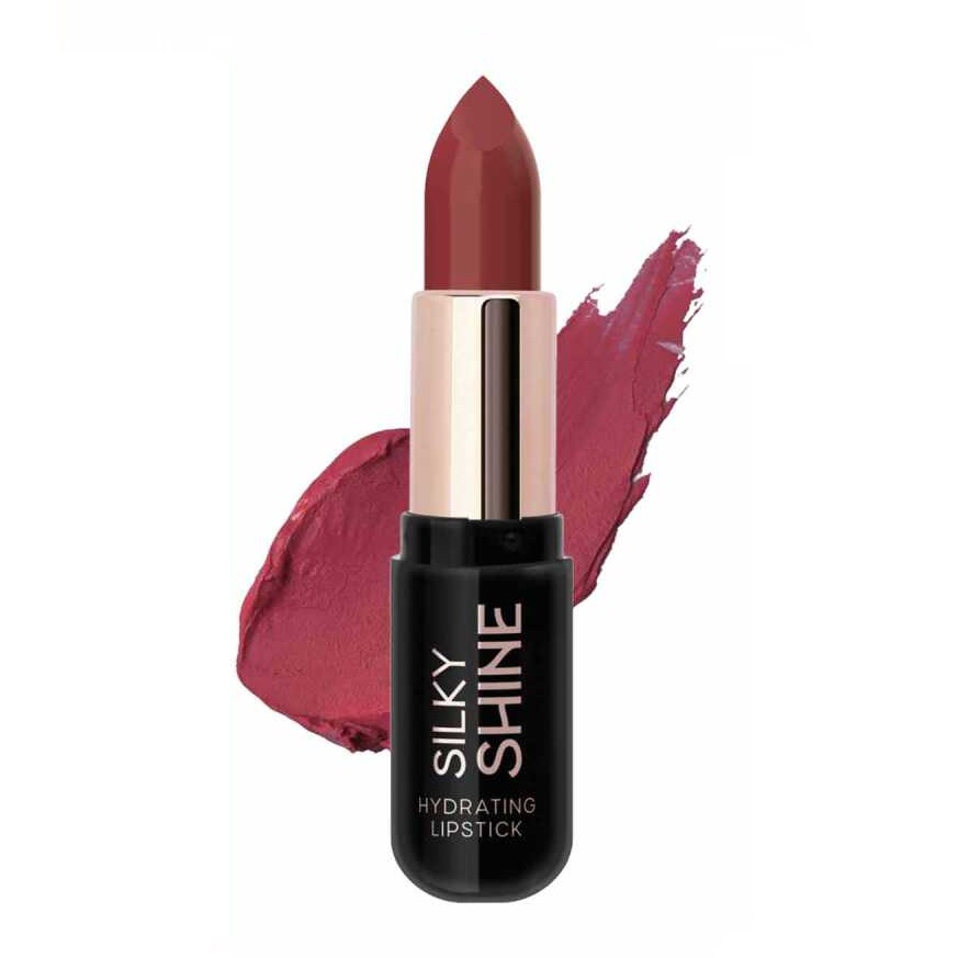 رژ لب جامد سیلکی GOLDEN ROSE گلدن رز کد 221 SILKY SHINE