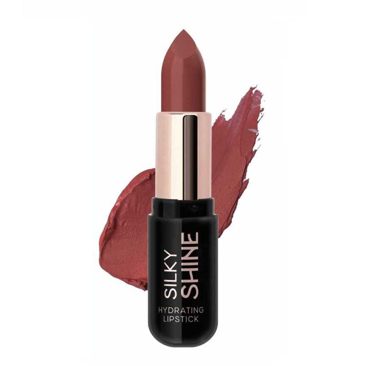 رژ لب جامد سیلکی GOLDEN ROSE گلدن رز کد 222 SILKY SHINE