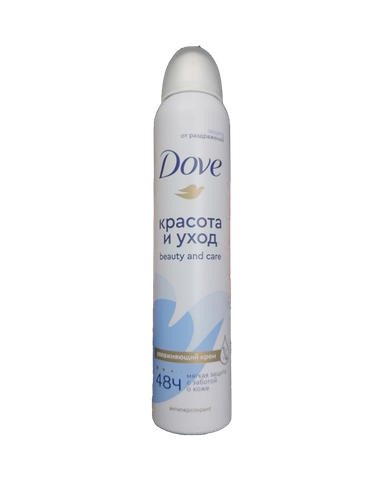 اسپری ضد تعریق زنانه Dove داو beauty and care داو حجم 200 میل