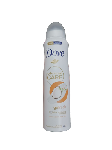 اسپری ضد تعریق زنانه Dove داو مدل نارگیل Nourisging حجم 150 میل