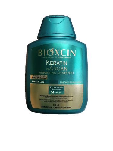 شامپو بیوکسین سبز کراتین و آرگان Keratin & Argan Repair