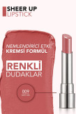 رژ لب شییر آپ فلورمار | Flormar Sheer Up Lipstick شماره 009