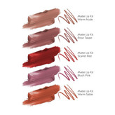 ست رژ لب مایع و خط لب گلدن رز Scarlet Red
