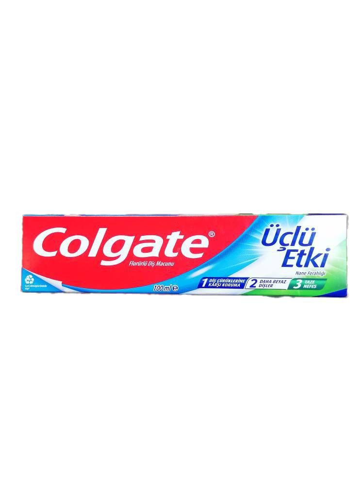 خمیردندان کولگیت Colgate Üçlü Etki  حجم ۱۰۰ میلی‌لیتر