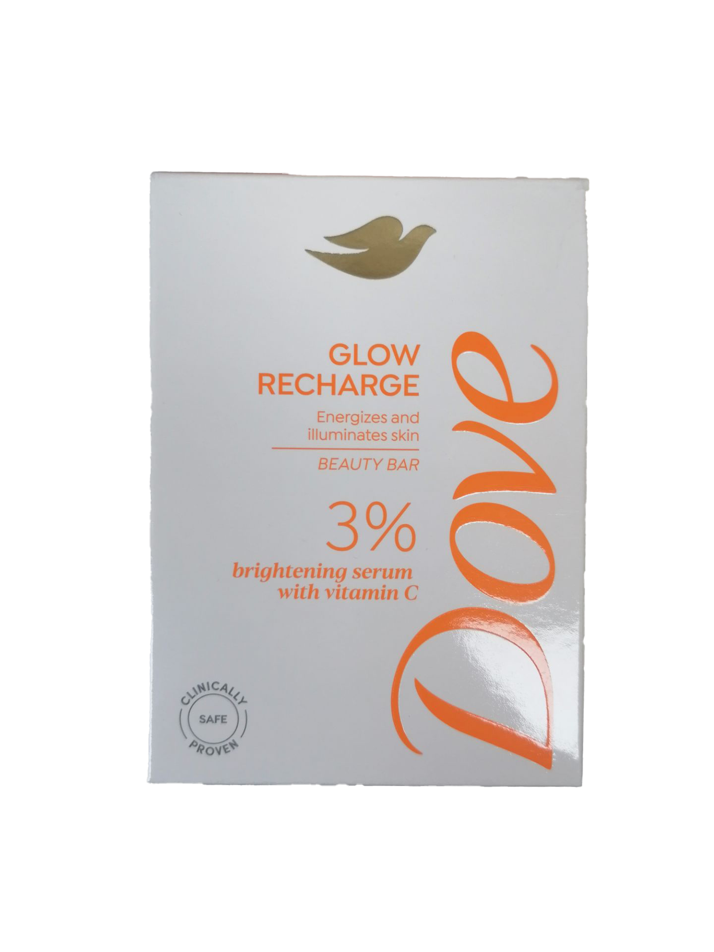 صابون زیبایی داو مدل Glow Recharge با ۳٪ سرم روشن‌کننده و ویتامین C