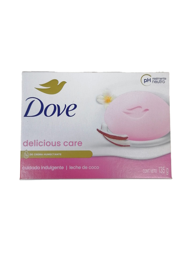 صابون زیبایی داو Delicious Care با رایحه شیر نارگیل و گل یاس