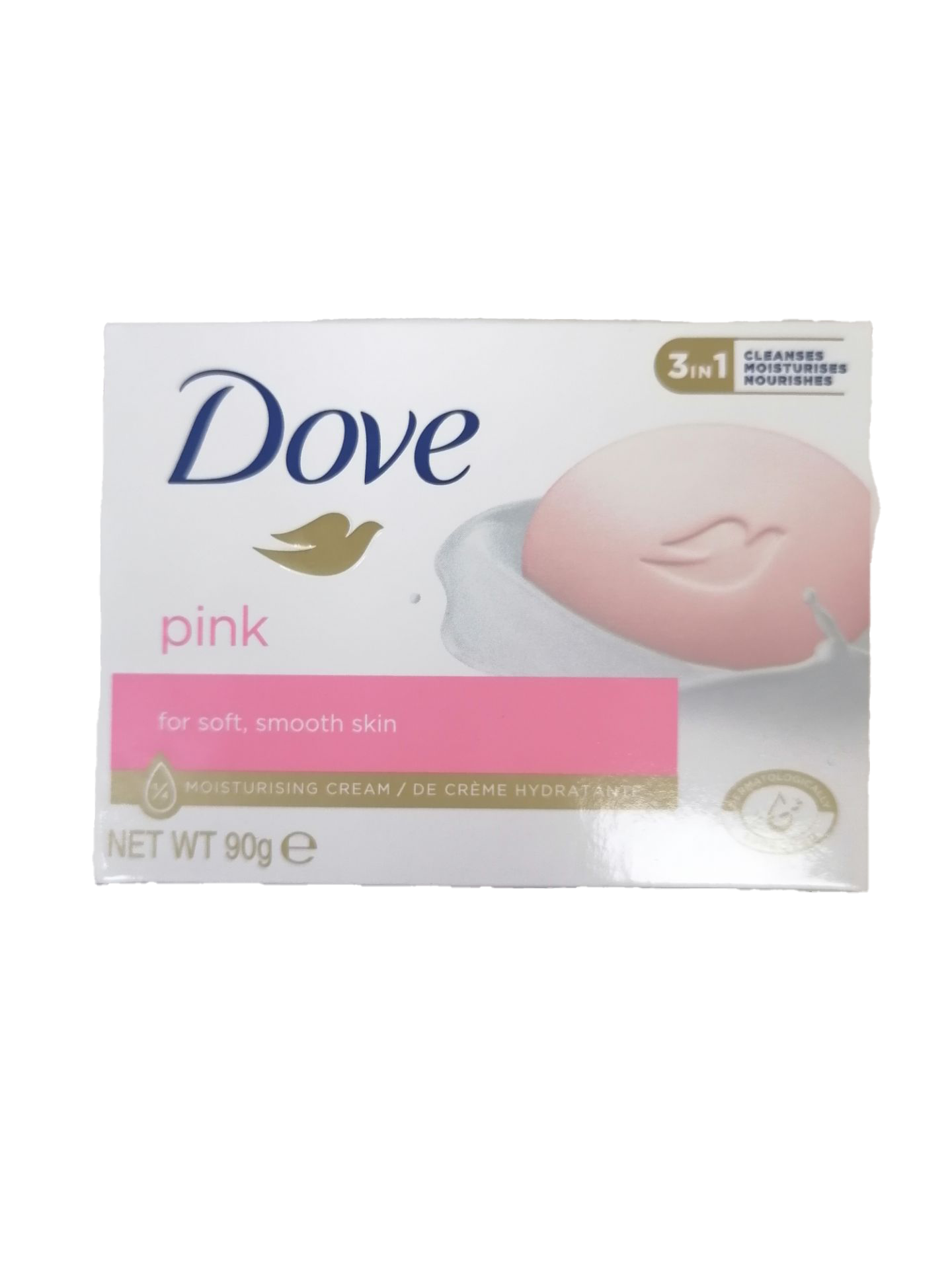 صابون صورتی داو Dove Pink Beauty Cream Bar