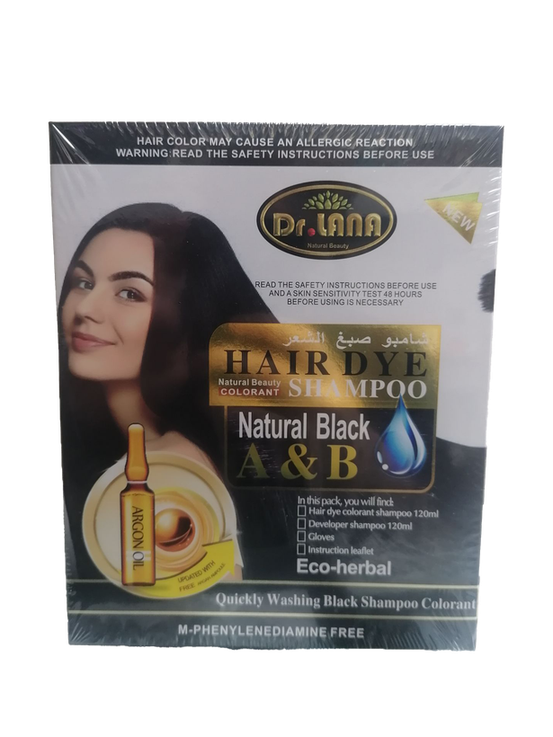 شامپو رنگ دکتر لانا Dr. LANA (مشکی)