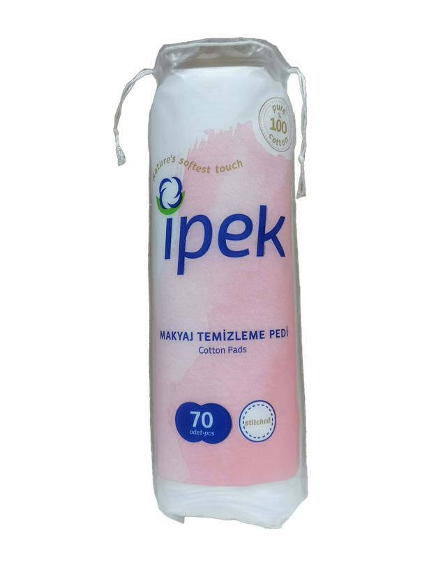 پد آرایشی آیپک Ipek Makyaj Temizleme Pedi ( 70 عددی )