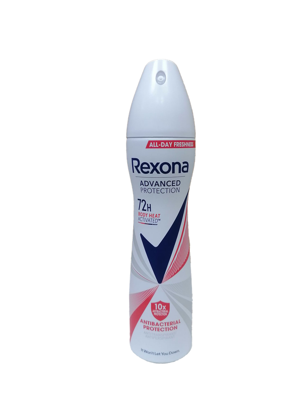 سپری ضد تعریق زنانه رکسونا Antibacterial Protection حجم 200 میل 72h
