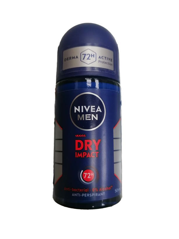 مام رولی نیوا مردانه Dry Impact حجم 50 میل 72h