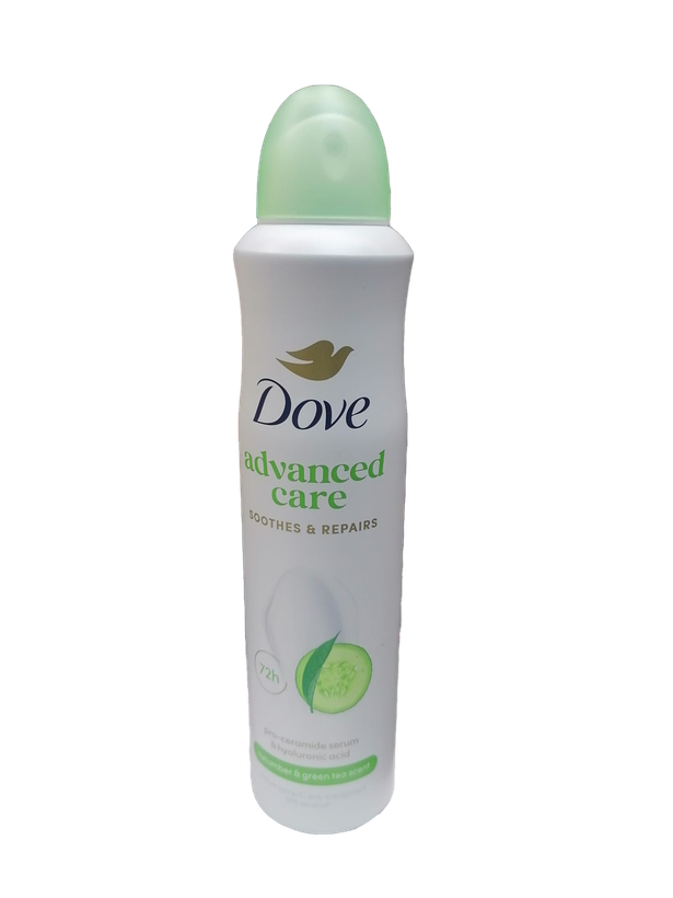 اسپری ضد تعریق داو خیار Dove advanced care حجم ۲۵۰ میل 72h