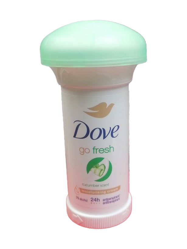 مام قارچی داو Dove مدل Go Fresh با رایحه خیار 24h 50ml