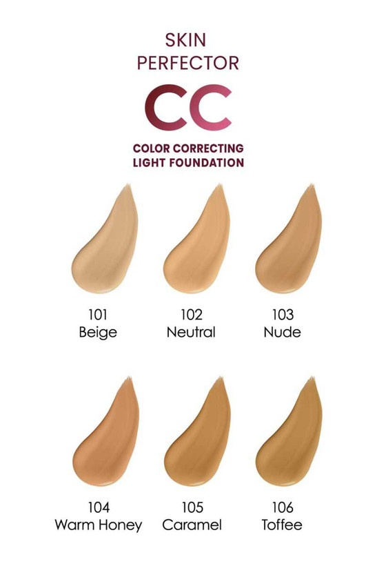 کرم CC گلدن رزSPF50 Golden Rose CC Cream کد 102