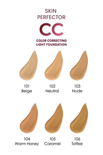 کرم CC گلدن رزSPF50 Golden Rose CC Cream کد 105