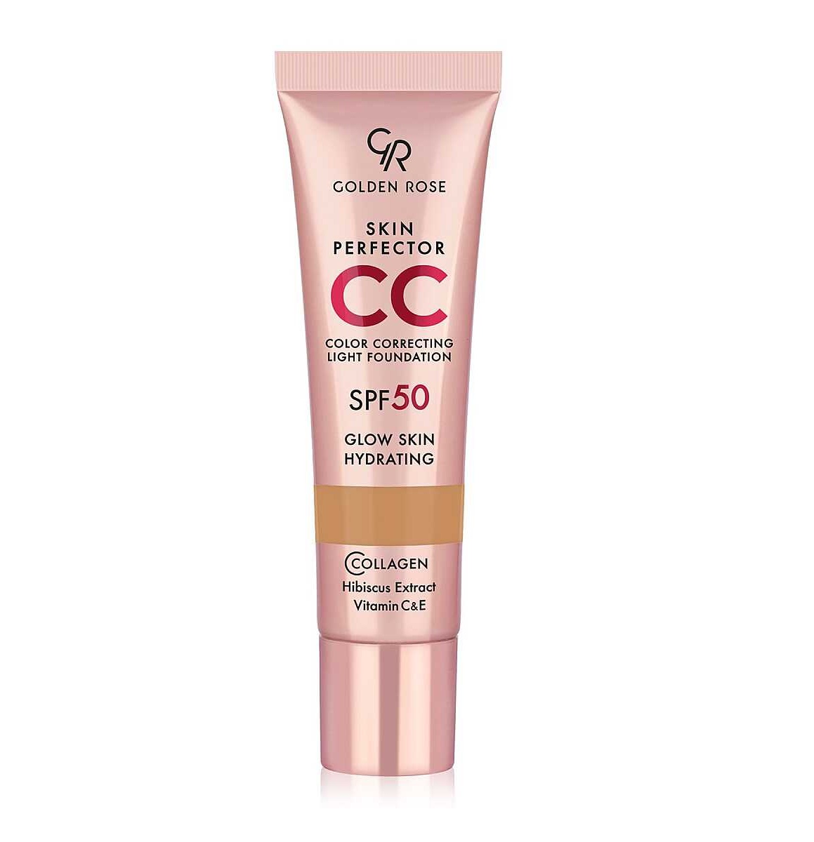 کرم CC گلدن رزSPF50 Golden Rose CC Cream کد 104