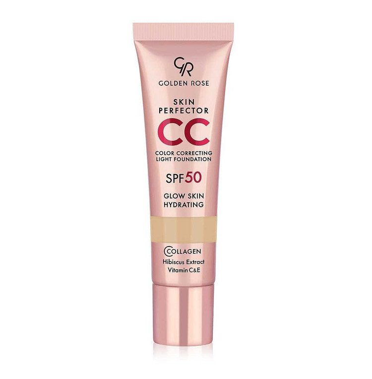کرم CC گلدن رزSPF50 Golden Rose CC Cream کد 101